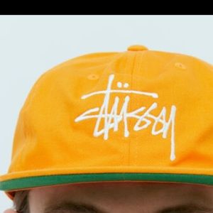 Mid-Depth Basic Strapback Cap Orange